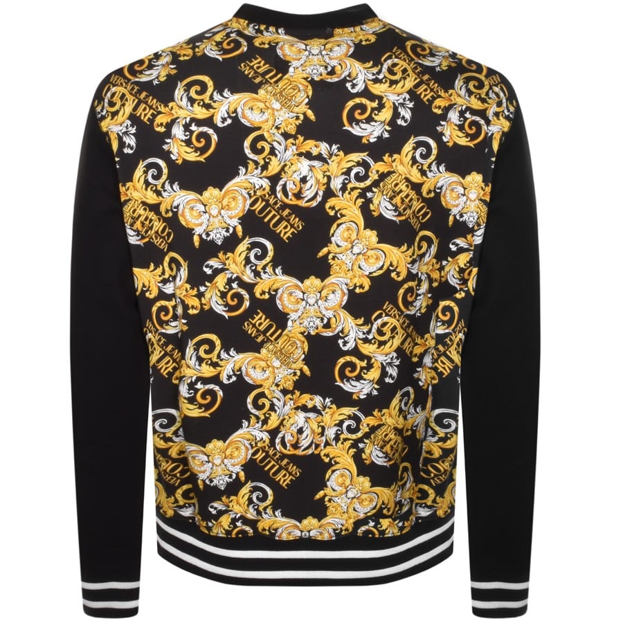 Alternative Image for ProductVersace Jeans Couture Logo Sweatshirt Black3